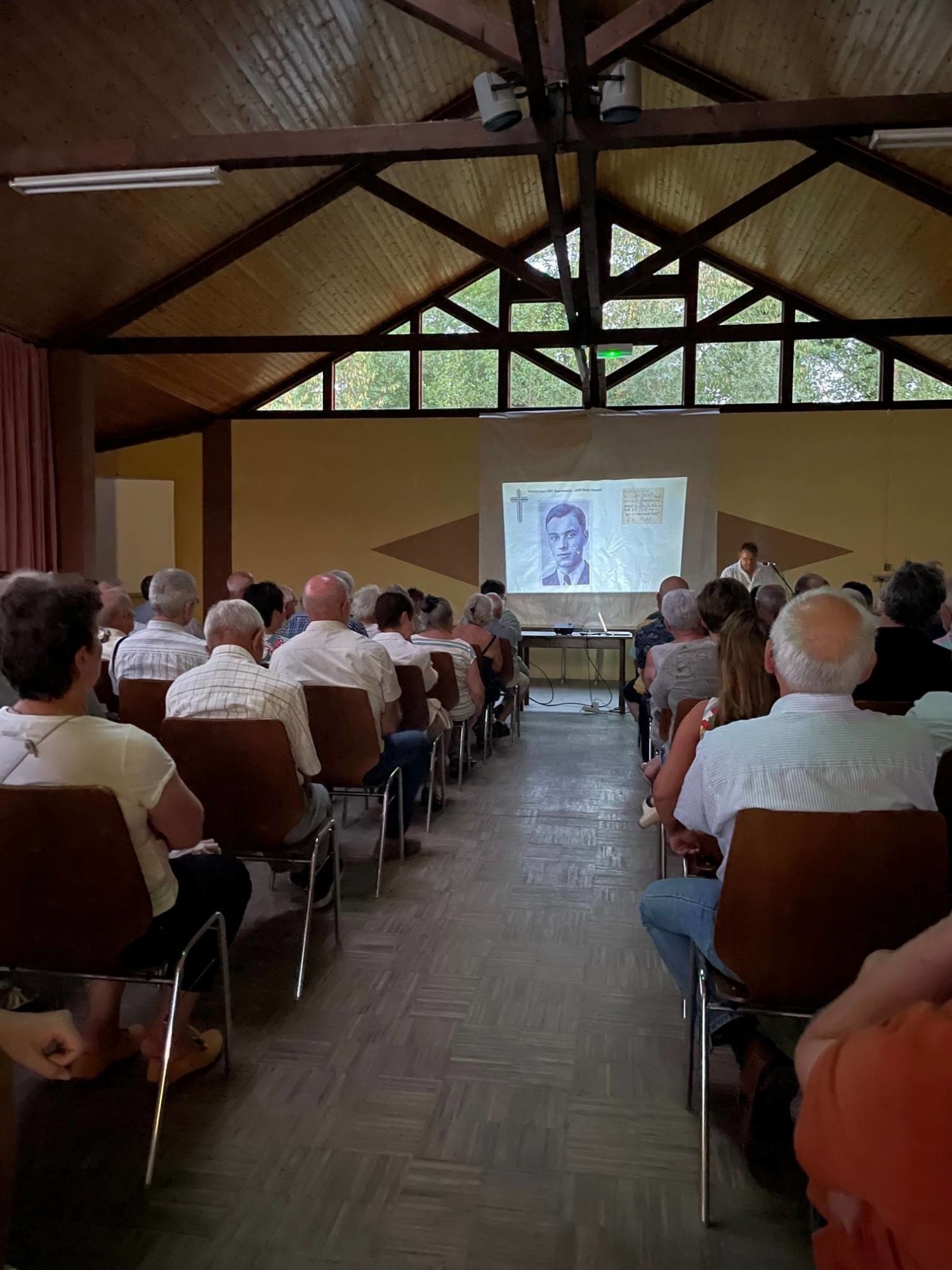 Conférence à Kauffenheim avec M. Woehrlé