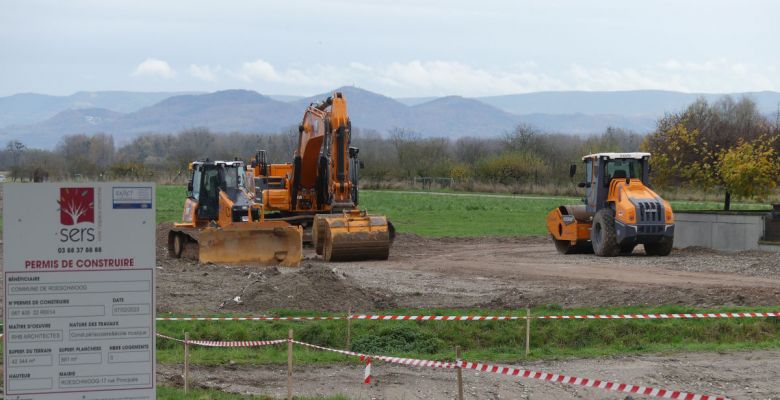 Début des travaux pour le bâtiment périscolaire