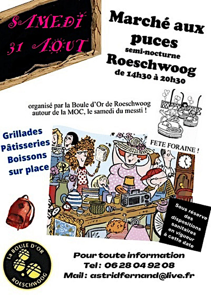 Marchés aux Puces 2024 à Roeschwoog