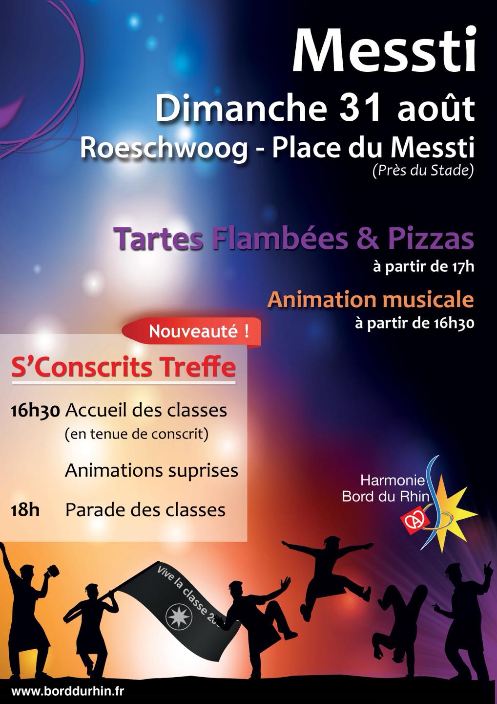 Messti 2025 Roeschwoog - animation musicale par l'Harmonie Bord du Rhin