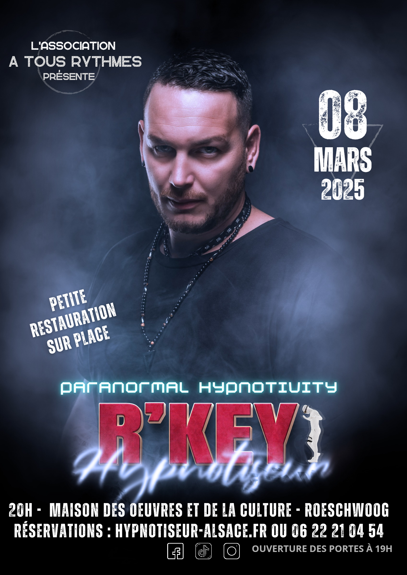 Spectacle d'hypnose par R'Key
