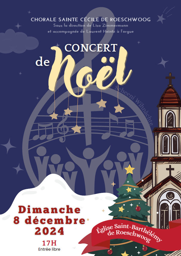 Concert de Noël à Roeschwoog Concert de Noël à Roeschwoog